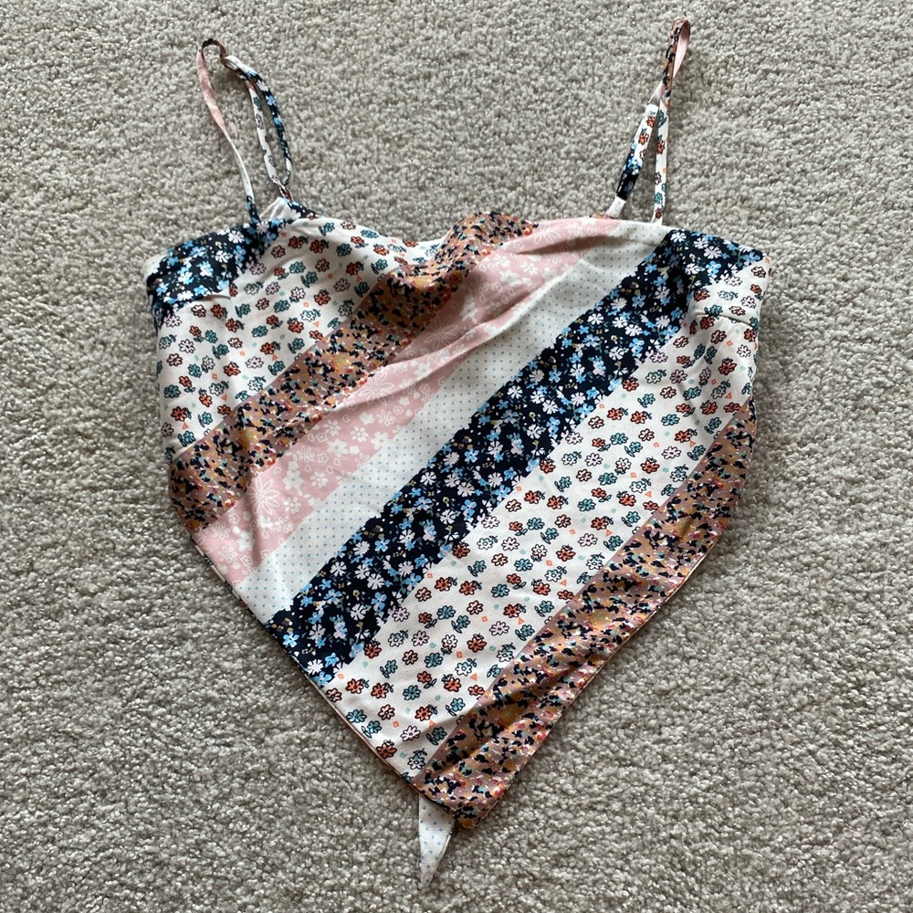 Princess Polly Silk Bandana Top